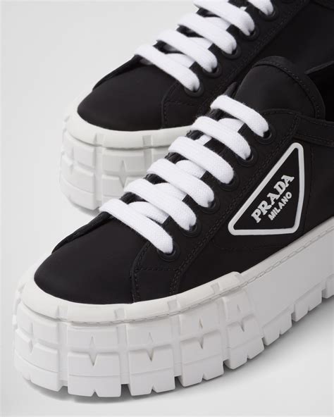 prada nylon shoe|Prada nylon sneakers.